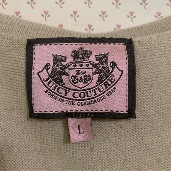 Juicy Couture Sweater Tunic L - Picture 2 of 7